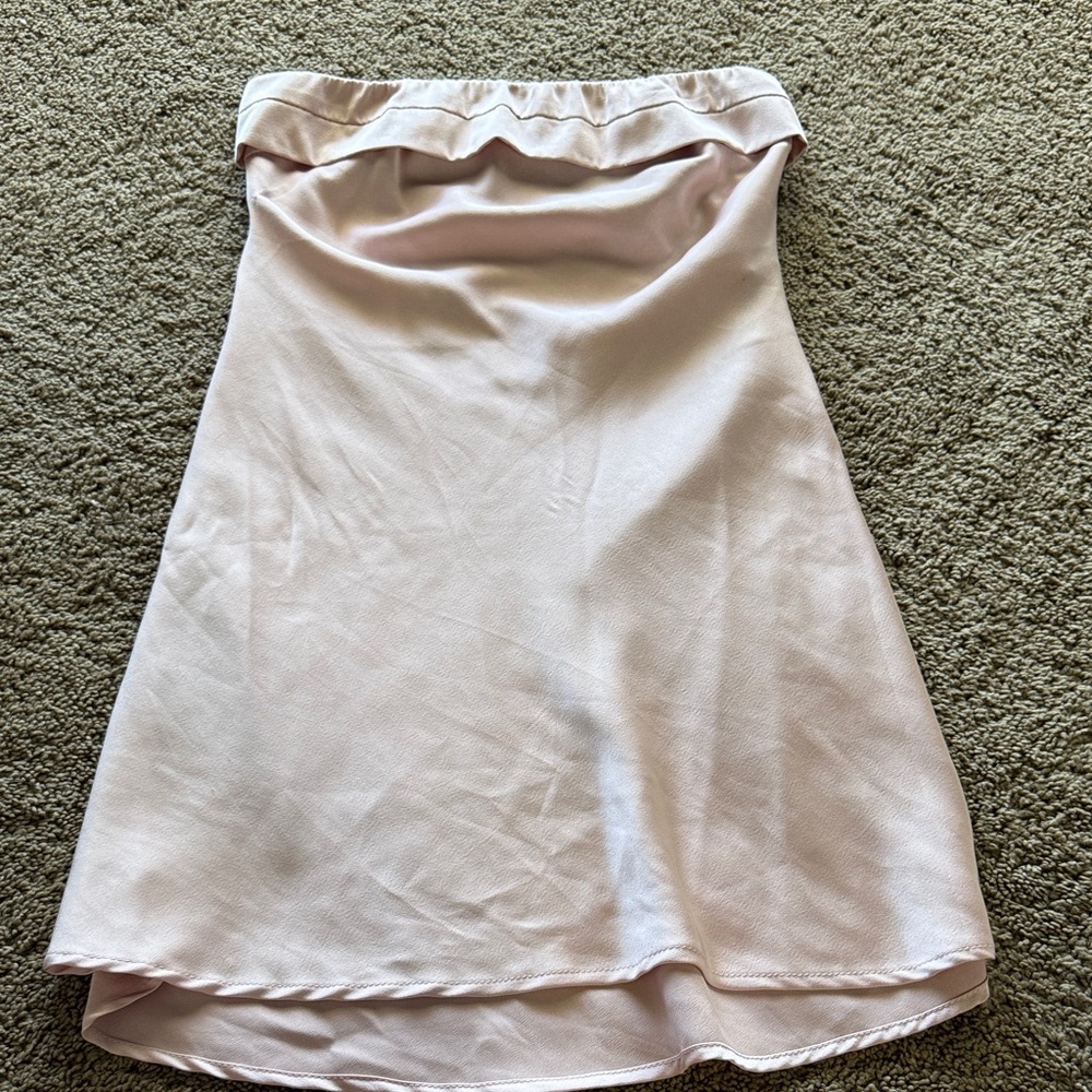 Princess Polly strapless Pink Dress